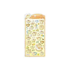 【新品】 クラックス CRUX うるちゅる ポップシール ポムポムプリンベビー ぷっくり 立体 スマホデコ 推し活 1