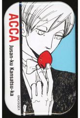 [중고] 배지·핀즈 진·오터스(세로형/화이트) [ACCA13구 감찰과×BADON 카페 트레이딩 스퀘어캔 배지]