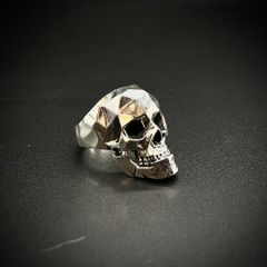 ローポリスカルリング ドクロ 指輪 ハンドメイド - メルカリ