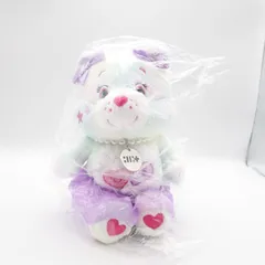 Care Bears ケアベア×ILLIT ユナ ぬいぐるみ スウィートメッセージベア YUNAH Ver. アイリット 約 H19×W15×D13cm 未開封