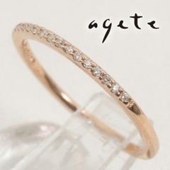 エテ プラチナ ダイヤモンド リング 13号 スキニー レイヤード 美品