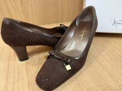 【KT262971172】カネマツ　パンプス　スウェード　23㎝