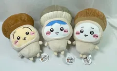 A2964・ちいかわ きのこ着ぐるみ BIG 3種 全高約35cm