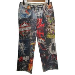 Used アメトラ タトゥー tattoo ペイントパンツ メモリアル リメイク