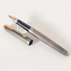 パーカー 75 シズレ 万年筆 14K XF 極細字 スターリングシルバー
