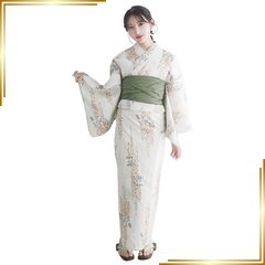 完売品・浴衣8点セット】RiLi浴衣 ジャガードレース浴衣・帯セット 