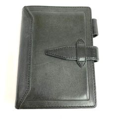 Davinci Roroma Classic Leather Notebook Cover, Black, Unisex / 240001196634