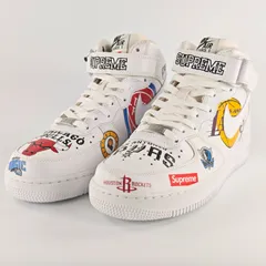 Supreme × NBA × Nike Air Force 1 Mid '07 