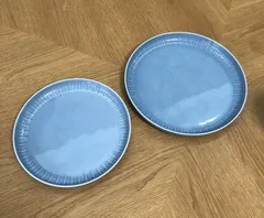 Arzberg(Rosenthal)　デニムブルー　グルメプレート26㎝と22㎝　2点セットのサムネイル