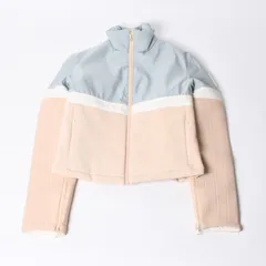 CHANEL シャネル スポーツライン ブルゾン P18547W02858 サイズ40 ココマーク チョコバー マルチカラー  中綿入り 美品 中古 4b014155のサムネイル