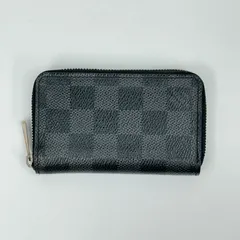LOUIS VUITTON ダミエ N63076 グラフィット ジッピーコインパース コインケース