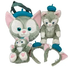 186001 東京ディズニーリゾート ジェラトーニ　ぬいぐるみ　カチューシャ　バッグ　ハンドパペット 5点まとめ売り