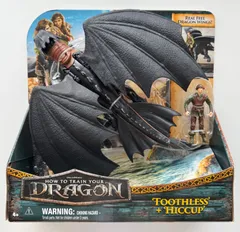 ヒックとドラゴン フィギュア トゥース ナイトフューリー & ヒック HOW TO TRAIN YOUR DRAGON Toothless Hiccup