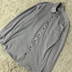 ORIHICA シャツ ブルー L フォーマル スーツ オフィス キレイめ