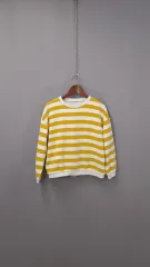 ボーダー柄 基本 クロップドスタイル Tシャツ