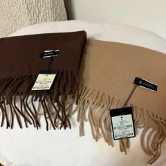 新世界 ブランド ウール 100% 高級 マフラー 56 000>29 000 新品