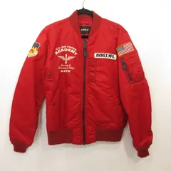 【姫路東店】 中古 AVIREX | アヴィレックス ミリタリージャケット FLYING CADET 6112104 レッド サイズ：M 【93】