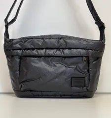 【極美品】PORTER GIRL SHOOTING STAR ショルダーバッグ(S) ブラック 未使用に近い 吉田カバン【クーポン利用で、全品10%OFF＜割引上限500円＞】