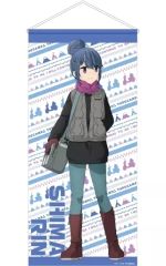 ゆるキャン△ 志摩リン ほぼ等身大タペストリー - メルカリ
