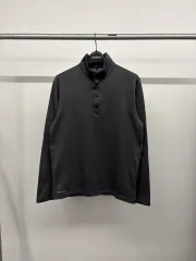 (100) メンズ NIKE タイガー・ウッズ ゴルフ フリース 起毛 長袖Tシャツ プルオーバー