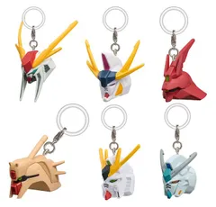 機動戦士ガンダム ガンダムヘッド めじるしアクセサリー 全6種セット