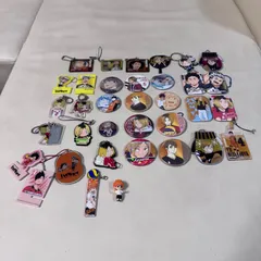 ハイキュー 缶バッジ アクリルキーホルダー ラバーストラップ アクリルミニフィギュア コレクターズアイテム まとめ売り