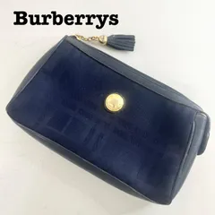 【訳アリ】バーバリー ヴィンテージ  ポーチ トラベル セカンドバッグ クラッチバッグ Burberrys バーバリース