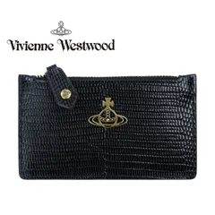 ヴィヴィアンウエストウッド コインケース Vivienne Westwood 51110039U L004F N401 LIZARD SLIM LG CARD HOLDER リザード スリム カードホルダー