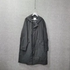 ㅈ179 フード ロングマウンテンパーカー 100