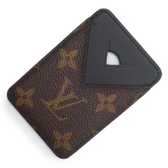 ルイ ヴィトン M13185 MagSafe ポルト カルト マグネット モノグラムマカサー ブラウン ノワール ブラック カードケース 定期入れ パスケース 箱付 LOUIS VUITTON（新品・未使用品）