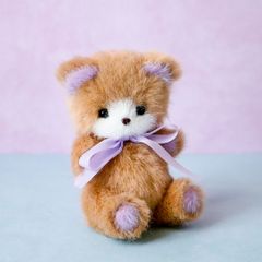 ユヅチヨ yuzuchoco Amie Amy くま ぬいぐるみマスコット 青 - メルカリ