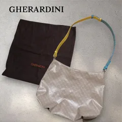 GHERARDINI ゲラルディーニ  ソフティ　ワンショルダーバッグ  ベージュ×マルチ