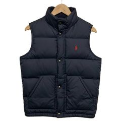 リリ　　　Polo Ralph Lauren ネイビー ダウンベスト XS 中古・古着通販】POLO RALPH LAUREN (ポロ・ラルフローレン) ダウン