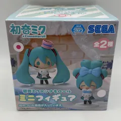 初音ミク×シナモロール　ミニフィギュア　プライズ　フィギュア　セガ　（ME27-3994）