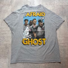 O-1004 무비 Ghostbusters Ain't Afraid of No Ghost 고스트 버스터즈 그래픽 프린트 T셔츠 사이즈 L상당