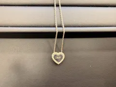 MK262968441　925刻印あり　ハート　ストーンネックレス