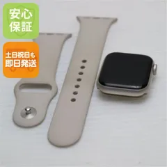 新品同様 Apple Watch SE（第2世代） 40mm GPS スターライト スマホ 土日祝発送 即日発送 09000