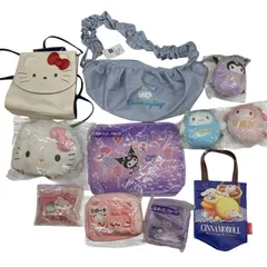 186000 現状品 サンリオ　グッズ　ハローキティ　シナモン等 11点まとめ売り