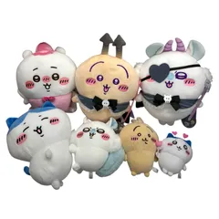 186001 現状品 ちいかわ ぬいぐるみ 7点まとめ売り