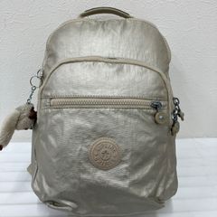 Kipling/キプリング リュック グレー キーホルダー付 美品 - メルカリ