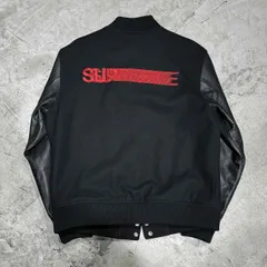SUPREME モーションロゴ バーシティジャケット 黒 XL Supreme