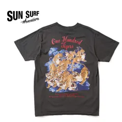 SUN SURF サンサーフ 半袖 Tシャツ PRINT T-SHIRTS “ONE HUNDRED TIGERS” SS79162