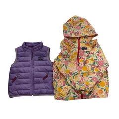 180053 現状品 patagonia パタゴニア ダウンベストアウター 2点まとめ売り