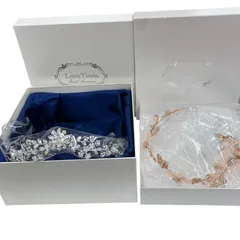 186000 新品未使用 Love Tiarra ティアラ　ブライダル Silver　GOLD レディース