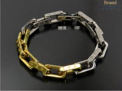 美品】ルイヴィトン LOUIS VUITTON ブレスレット チェーン モノグラム