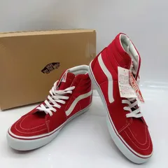 4019 【未使用保管品】VANS SK8-HI DX V38CL+ 562783-0005 27.5cm 9H レッド バンズ スニーカー 箱付き