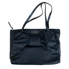 180053 現状品 kate spade ケイトスペード リボン ナイロントートバッグ