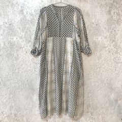 美品 ジャーナルスタンダード 洗える エンブロイダリー ロング