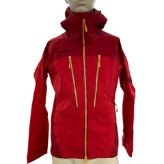 186000 現状品 Mammut マムート GORE-TEX Soft-Shell Icefall ll jacket  レッドのサムネイル