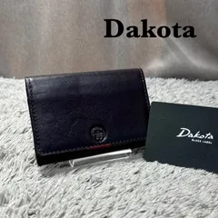 Dakota BLACK LABEL ダコタ ブラックレーベル レザー 名刺入れ カードケース ダークブラウンのサムネイル